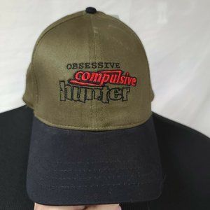 Obsessive Compulsive Hunter Mens Hat Cap Trucker